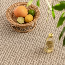 애나하임 라탄 거실러그 단모 워셔블 사이잘룩 러그 rug
