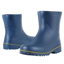 슈네트 EVA 남성 여성 장화 낚시 갯벌 방수 미끄럼방지 주방 식당, 270, 1.남색(남성용)