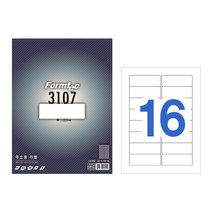 라벨지 폼텍 16칸 20매 LQ-3107 주소, 쿠팡다팔자 본상품선택