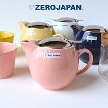 제로재팬 도자기 티포트 2인용 450cc, 화이트, 450ml