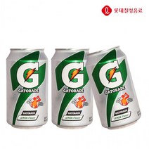 게토레이 레몬 캔, 340ml, 12개