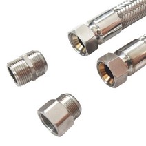 스텐 주름관 배관 파이프 부속 자재 연통 이음관 신축 연결 보일러, DN15*700MM