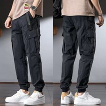 워크팬츠 퍼티그팬츠 여름 남성용 카고 팬츠 CP2259 육군 녹색 군사 전술 헐렁한 경량 탄성 허리 연필 바