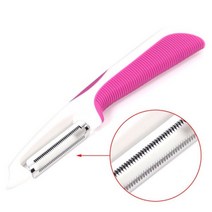 콩터는기계 땅콩까는기계 땅콩탈피기 야채 감자 필러 야채 커터 과일 멜론 플레이너 강판 주방 가제트, 톱니모양 필러 D