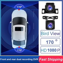 사이드미러 카메라 PEERCE 3D 360 서라운드 뷰 카메라 도요타 폭스바겐 VW 기아 르노 스즈키 혼다 아우디, 04 1080P Dual DVR, 04 1080P Dual DVR
