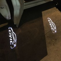 미니빔 프로젝트 프로젝터 스마트 단초점 휴대용 강의용 가정용 자동차 장식 LED 램프 그림자 문 빛 무선, 02 2pcs