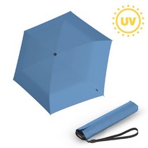 포커시스 [포커시스][Knirps] 크닙스 US.050 3단 접이식 우산_블루 / 양산겸용 HeatShield 코팅 KNS-9500502200, 단품없음