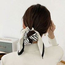 지니홀딩스 데일리 실크 스카프 쁘띠스카프 패턴 머플러 가을스카프 20종