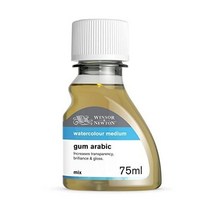 윈저 앤 뉴튼 수채화 미디엄 검 아라빅 75ml Winsor & Newton, 2.5-oz Bottle, Gum Arabic