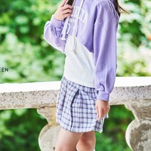 우연) 주니어 봄가을 여아용 주름치마 테니스 스커트 체크 스쿨룩 (3color)