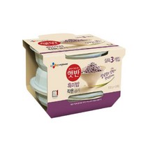 CJ제일제당 햇반 흑미밥 작은공기 130g 12개