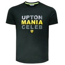 업튼 UPTON 매니아 셀럽 멜란지 블랙 남성용 배드민턴의류