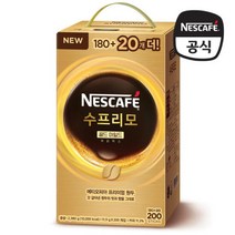 [네스카페] 수프리모 골드마일드 커피믹스 180+20T (200입), 상세 설명 참조