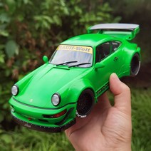 Solido 포르쉐 1:18 2016 Porsche RWB 964 다이캐스트 자동차 모형, 초록