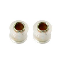 쇼바 고무 부싱 2PCS 10mm 오토바이 전기 스쿠터 후면 충격 흡수기 고무 슬리브 쿠션 링 부싱, 한개옵션0