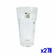 소다석회 유리 쥬스컵 4P세트 x2개 가정용컵 유리컵