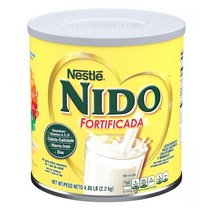 Nestle NIDO Fortificada Whole Milk Powder 네슬레 니도 훌밀크파우더 포르티피카다 2.2kg(4.85lb), 2200g, 1개