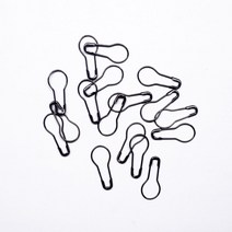 항아리옷핀 택핀 단수표시(흑니켈)22mm(1000개)