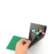 잘라쓰는 자석시트지 고무 자석판 차량용 자석광고판, 색상/사이즈, 소 - 노랑