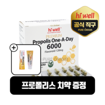 하이웰 프리미엄 프로폴리스 원어데이 6000mg 150베지캡슐 고함량 플라보노이드 뉴질랜드, 1개, 150