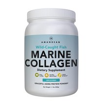 AMANDEAN 가수분해 피쉬 콜라겐 파우더 Marine Collagen 500g, 1개
