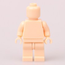 중국레고 플레인 미니피규어 모음 레고호환블록, 살색 미니피규어