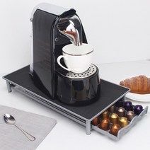캡슐커피 커피머신 받침 보관함 네스프레소 오리지널 스타벅스, 1개