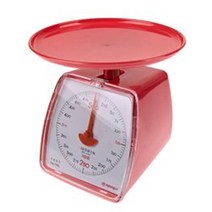주부 저울 아날로그 2kg 야채 과일 무게 측정 식재료 주방 다용도 소형 커피저울, 1Kg