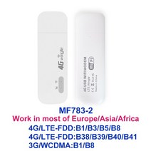 인터넷 라우터 와이파이 4g wifi 150mbps 야외 4g sim 카드 잠금 해제, mf783-2
