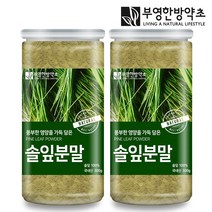 부영한방약초 국산 솔잎분말 가루 200g, 2개