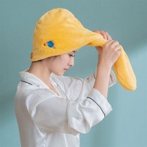 룰루홈 극세사 헤어 타월 퀵 드라이 수건 타올, 1개, 핑크