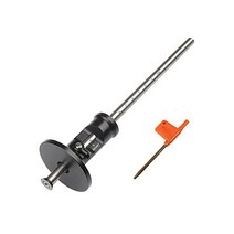 ompait Wheel Marking Gauge Micro Adjustable DIY Scriber Ruler Hand Measuring 도구for WoodworkingBlack, Black