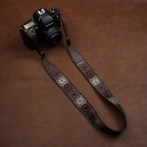 dslr 디지털 즉석 미러리스 카메라 호환 가죽 핸드 숄더 어깨 스트랩 카메라 사진 하네스 벨트 버클 어깨 끈, 캠7581