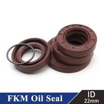 FKM 오일 씰 TC-22 * 32mm 35mm 38mm 40mm 42mm 45mm 47mm 48mm 5052x5mm 7mm 8mm 10mm ID 립