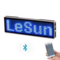 네온 사인 간판 광고 조명 블루투스 LED 네임 배지 프로그래밍 가능한 스크 메시지 보드 밝기 조절 가능 HD 텍스트 숫자 패턴 디스플레이, [02] 4 word display
