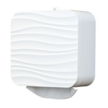 모닝듀 디자인 핸드타올케이스 화이트, 10개