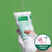 메디필 시카약초 콜라겐폼 기름진 트러블 진정 클렌징폼 폼클렌징 클리어 투인원 클렌징브러쉬 찍찍이 헤어밴드 3종세트, 1개
