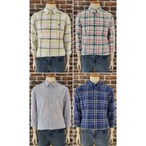 올젠 [올젠] 남성 슬럽 체크 셔츠 ZOD1WC1303 4종택1