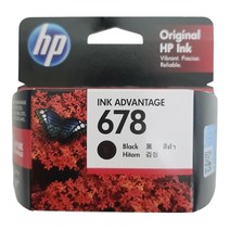 HP 678 정품잉크 CZ107AA CZ108AA [GRE], 검정(CZ107AA), 1개