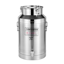 발효탱크 스텐 박걸리 과일 효소 양조주 식초 배럴, 20L 25X수도꼭지 포함 높이 45cm