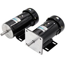 220V 영구 자석 DC 모터 500W 고전력 고 토크 모터 고속 모터 조정 가능한 속도 조정 가능한 방향, 3600롬, 둥근