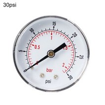 가스압력계 압력 게이지 52mm 다이얼 1/4 