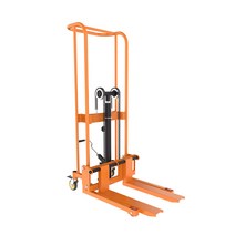 미니 유압 지게차 소형 수동 운반 상하차 보행식 짜키, 최대200kg   0.9m 다목적