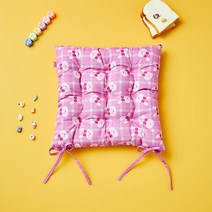 모던하우스 크리스마스 홀리졸리 스크래빗 식방석 45X45 핑크체크