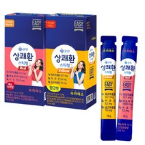 상쾌환 젤리 스틱 레드 배사과맛 옐로우 망고맛 1각 18g 10포입 단아스토어, 레드[배사과맛] 1각 10포입