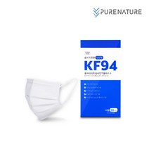 퓨어네이처 KF94덴탈마스크 국산 숨쉬기편한 마스크 개별포장 대형, 30개입, 3개