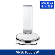 삼성 BESPOKE 제트봇 로봇청소기 [VR30T85513W], 화이트