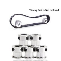 타이밍풀리 GT2 풀리 30 36 40 60 치아 T 5mm 보어 밍 Reprap 3D 프린터 부품 gt2, 06 40T W6 B5