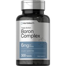 Horbaach 호바크 Triple Boron Complex 보론 6mg 300정
