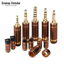 1Pcs 2.5mm 3.5mm 4.4mm 수 잭 밸런스드 오디오 플러그 Y 스플리터 슬라이더 잭 MMCX 0.78mm IE80 SE846 D, 07 1Pcs Slider